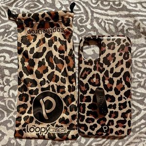 iPhone 11 Leopard Loopy phone case